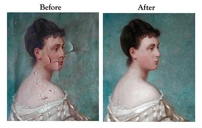 How To Fix Cracked Paint On Canvas 