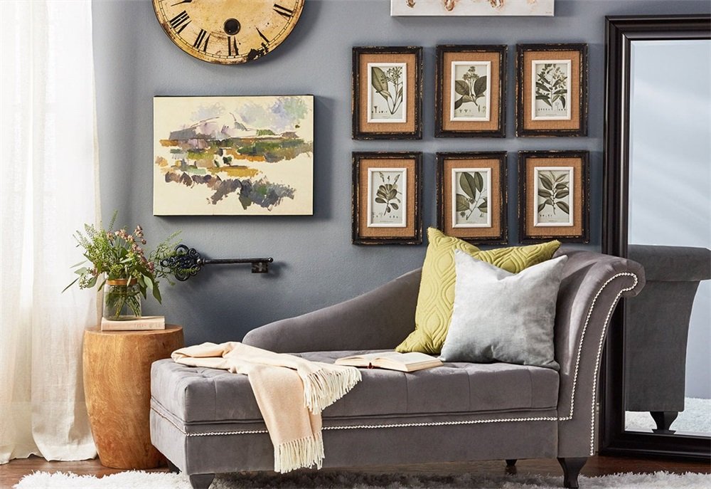 How to Decorate Around a Large Wall Clock