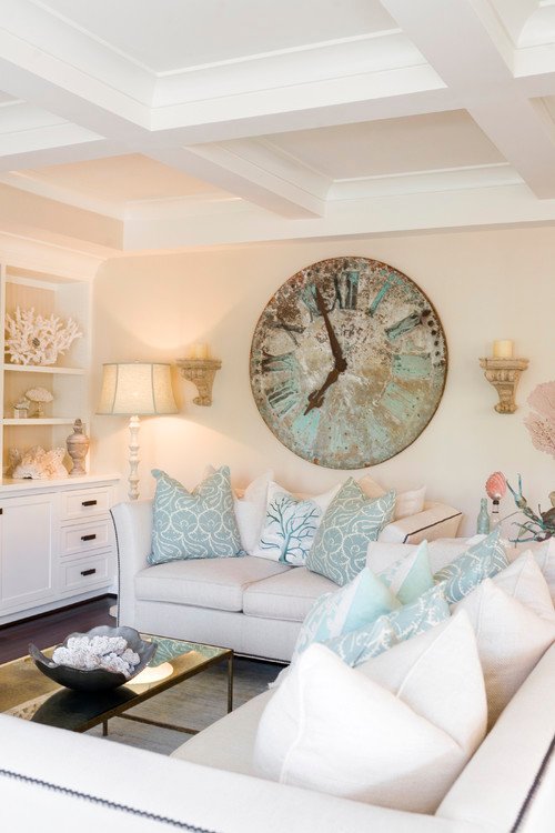 How to Decorate Around a Large Wall Clock